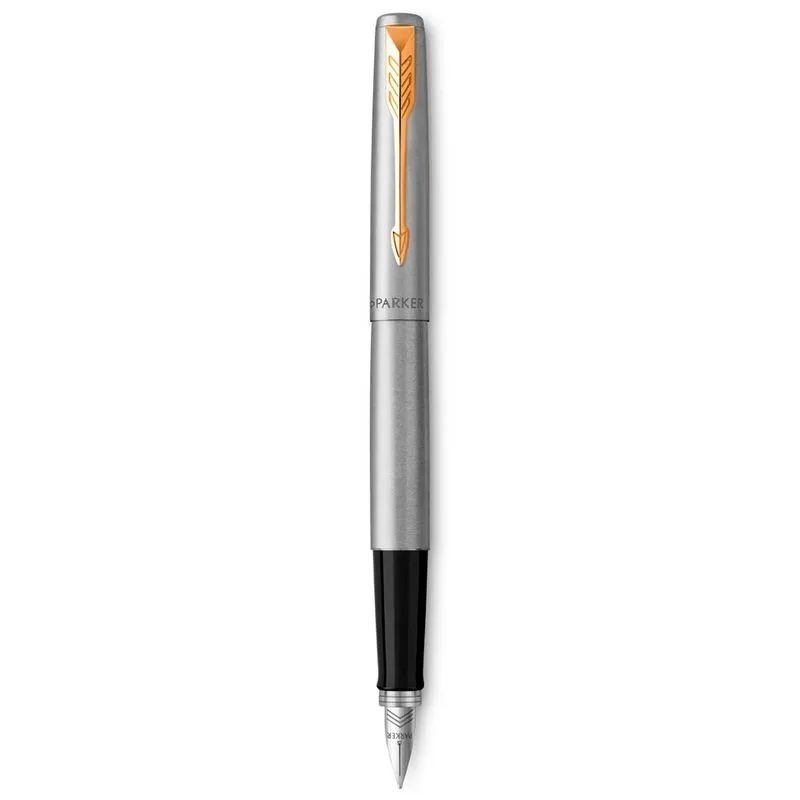 Parker Набор:Пер.ручка Parker Jotter Stainless Steel GT FP (2030948) +Ежедн.черн. недат. (2031110_5330948)  Фото 2