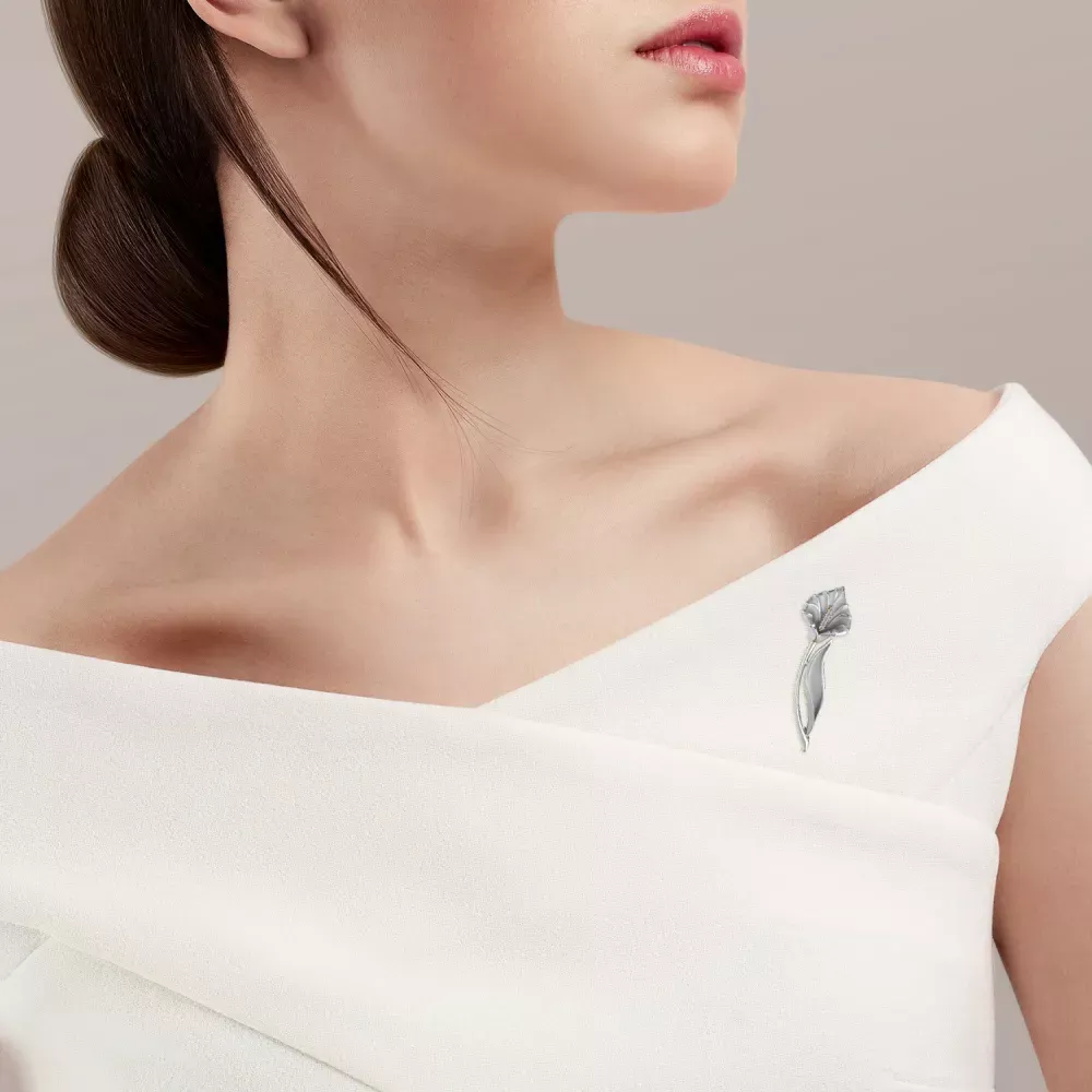 ALROSA Diamonds 4E612121S Брошь  Фото 2