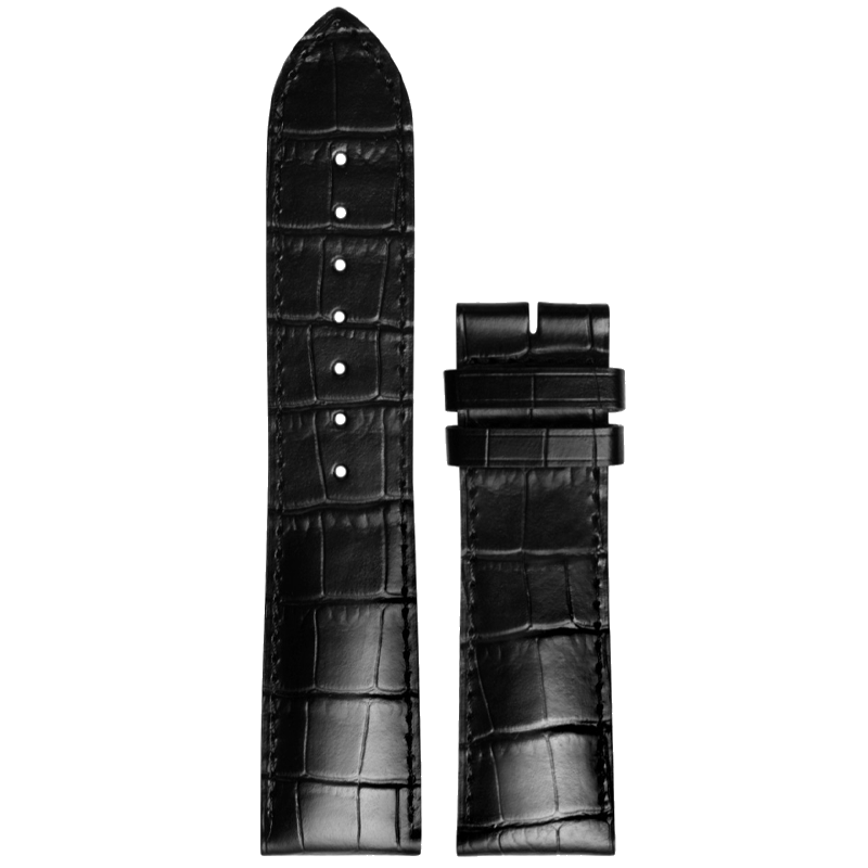 Longines L682108161 Ремень черный, без замка 