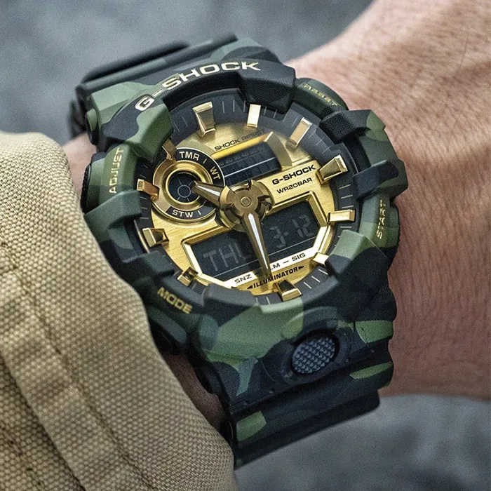 Casio G-Shock GA-700CMG-3A  Фото 2