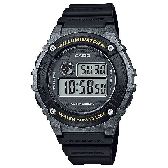 Купить Наручные часы Casio Collection W-216H-1B в Sibtime Наручные часы Casio Collection W-216H-1B