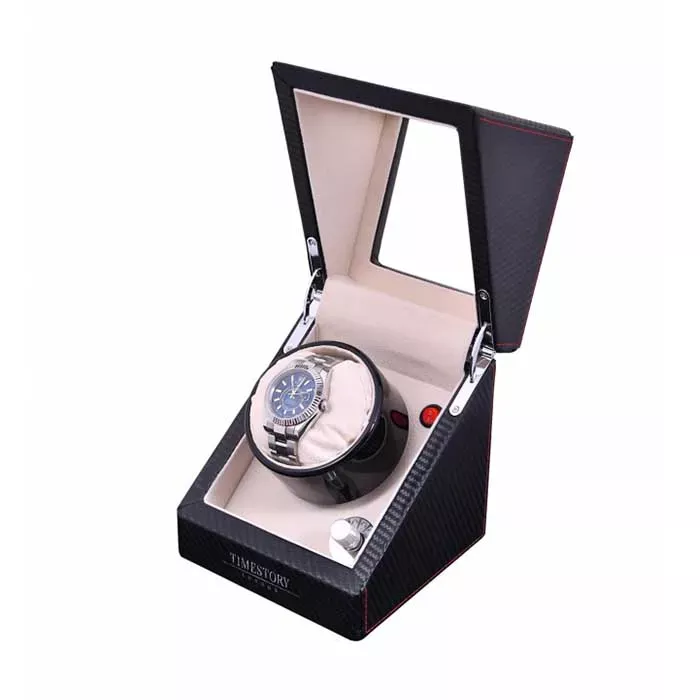 TIMESTORY Шкатулка для 1 часов с автоподзаводом  TIMESTORY TSMW01CFW  Фото 1