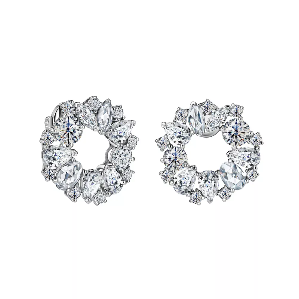 ALROSA Diamonds 1H607311S Серьги  Фото 1