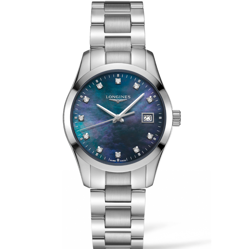 Купить Наручные часы Longines L2.386.4.88.6 Conquest Classic в Sibtime Фото 1 Наручные часы Longines L2.386.4.88.6 Conquest Classic Фото 1