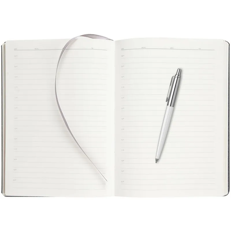 Parker Набор:Шар.ручка K60 Jotter Special White CT BP (0032930) + Ежедн. серый недат. (R0031110_5102930)  Фото 9