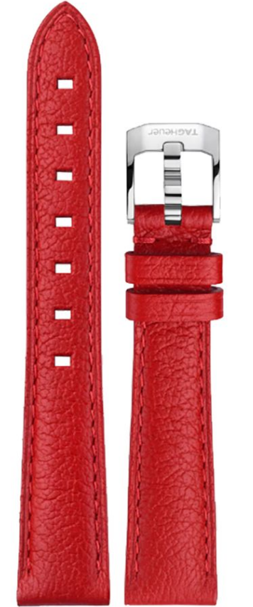 Tag Heuer Ремень красный кожа 17мм Tag Heuer Formula 1 Quartz WBJ131(BC0931) 