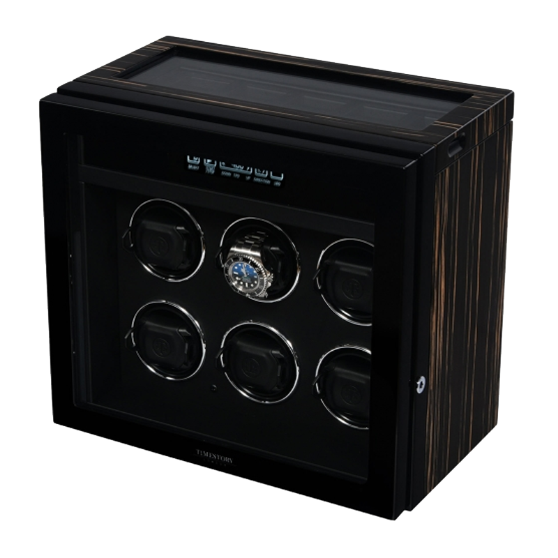 TIMESTORY Шкатулка для 6 часов с автоподзаводом TIMESTORY TSLW06S 