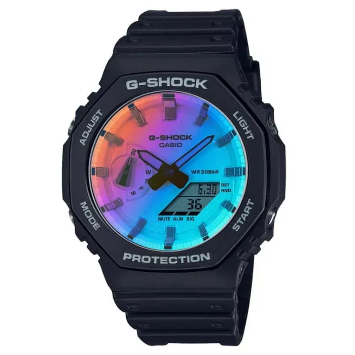 Casio G-Shock GA-2100SR-1A  Фото 1