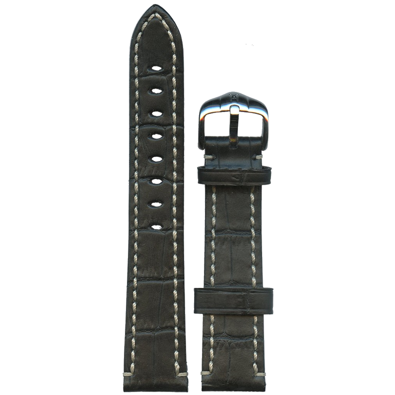 HIRSCH Ремешок 1090 28 50 20 Silver  Sette Knight 