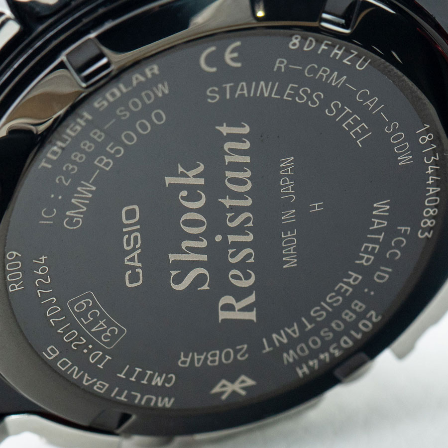 Casio G-Shock Premium GMW-B5000-1E  Фото 3