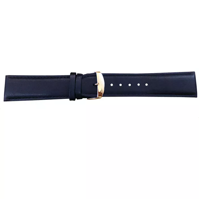 J.A.WILLSON H6087/TMB-4124/22 Ремень гладкий, синий 24мм 