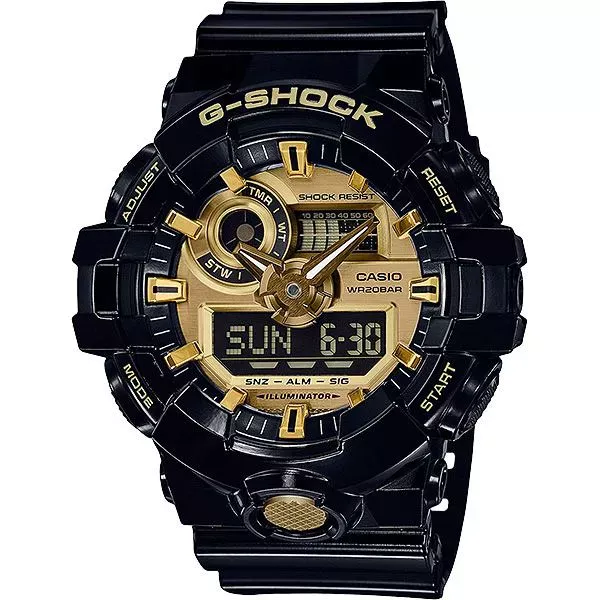 Casio G-Shock GA-710GB-1A  Фото 1