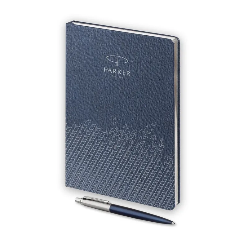 Parker Набор:Шар.ручка Jotter Royal Blue CT BP (1953186) + Ежедневник синий недат. (PL1951110_5403186)  Фото 3