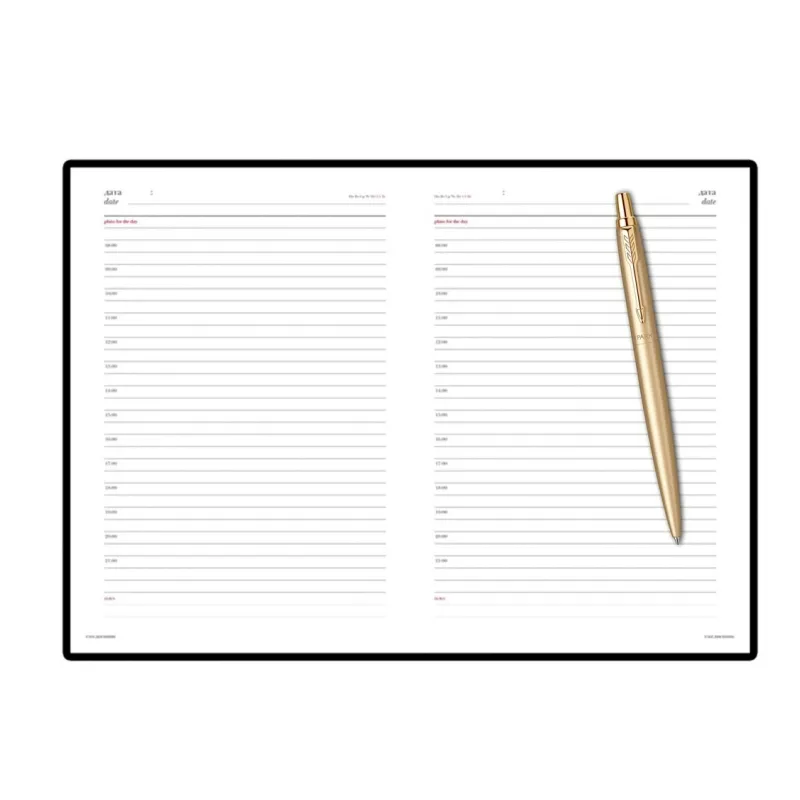 Parker Набор: Шар.руч Jotter XL SE20 Monochrome Gold BP (2122754) + Ежедн.черн. недат.(2122754+3-128/02)  Фото 8