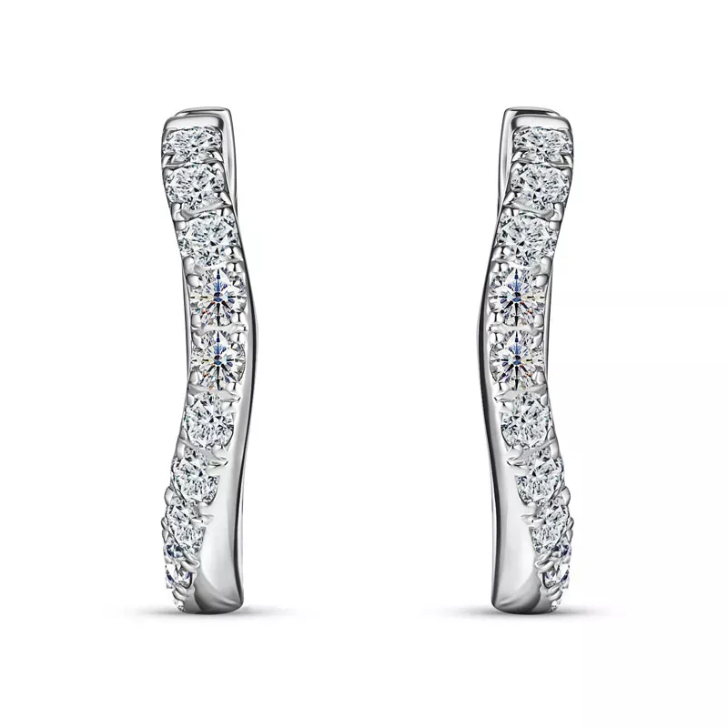 ALROSA Diamonds 1M718H21S Серьги  Фото 2