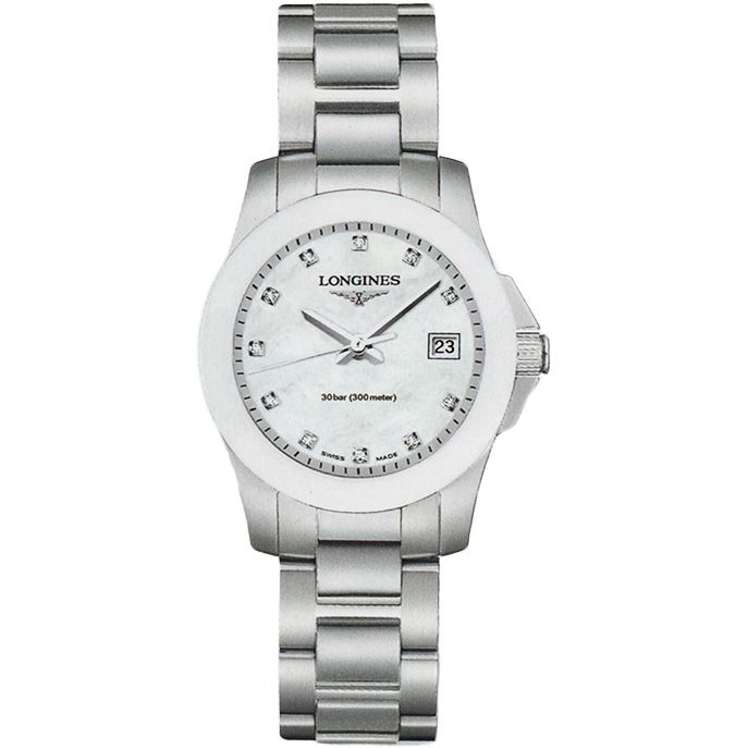 Купить Наручные часы Longines L3.257.4.87.6 Conquest в Sibtime Наручные часы Longines L3.257.4.87.6 Conquest