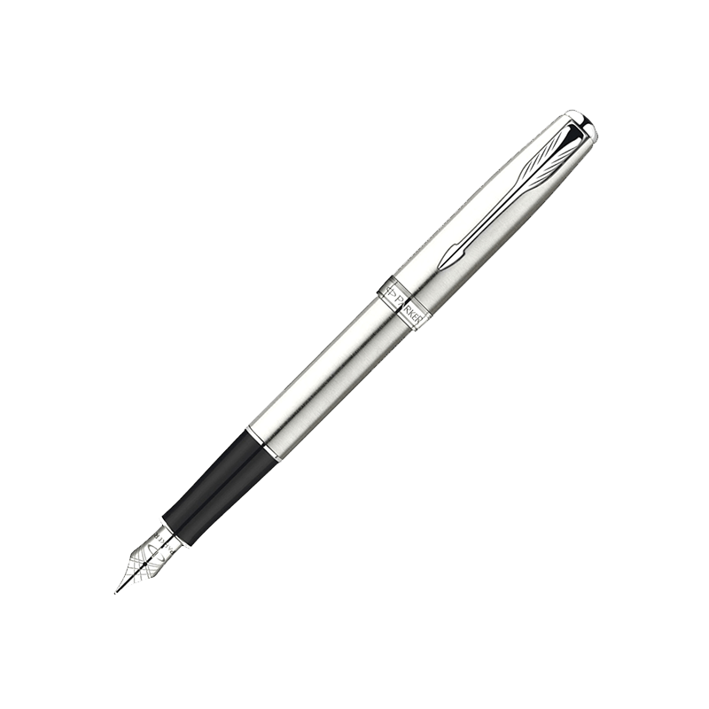 Parker F526 Sonnet Stainless Steel CT FP (S0809220)(S0809210)(1931509)  Фото 1