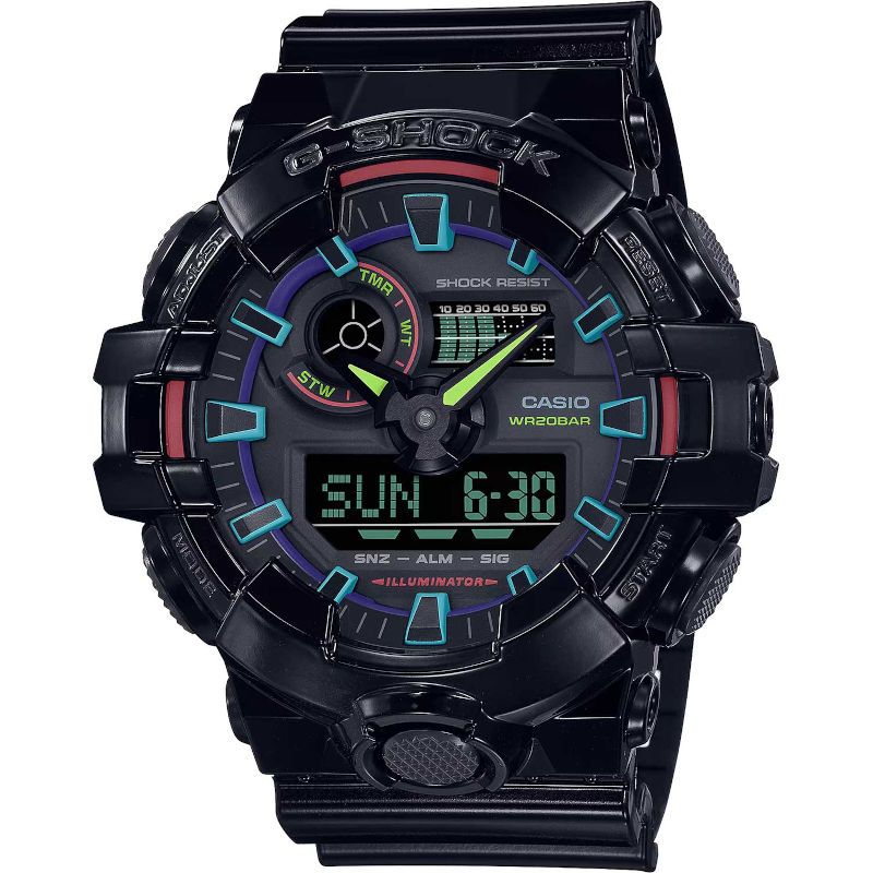 Casio G-Shock GA-700RGB-1A 