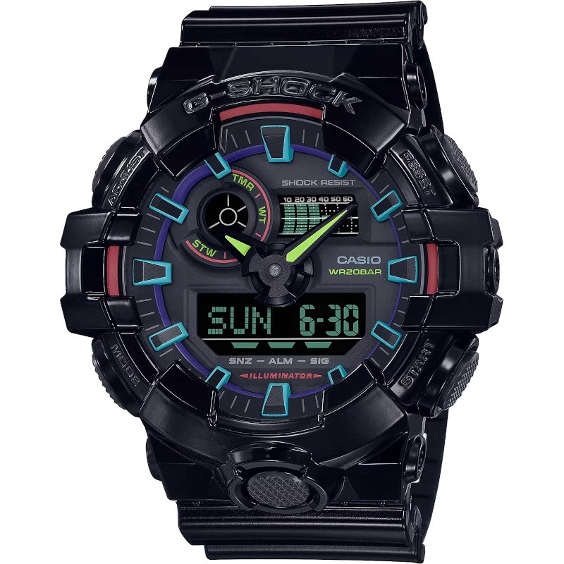 Casio G-Shock GA-700RGB-1A 
