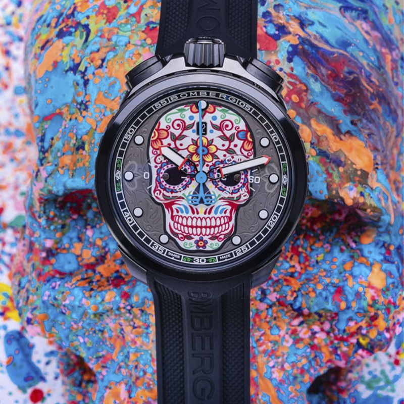 Наручные часы  Bomberg BS45CHPBA.060-2.11 BOLT-68 HERITAGE Фото 4