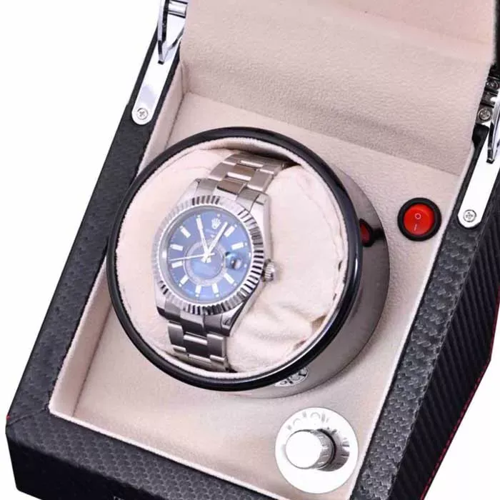 TIMESTORY Шкатулка для 1 часов с автоподзаводом  TIMESTORY TSMW01CFW  Фото 3