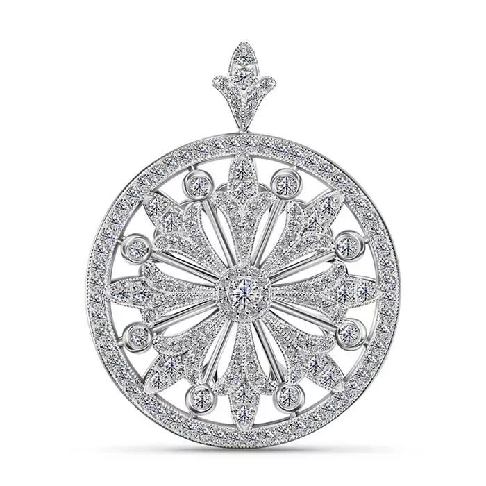 ALROSA Diamonds 2H140D21S Подвеска  Фото 1