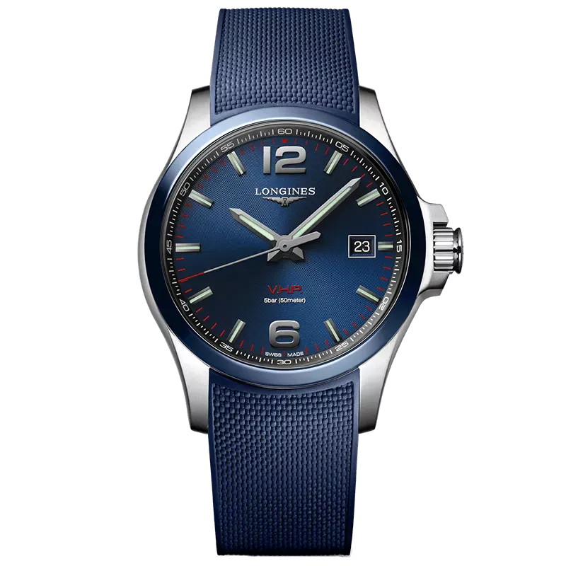 Наручные часы  Longines L3.729.4.96.9 Conquest Фото 1