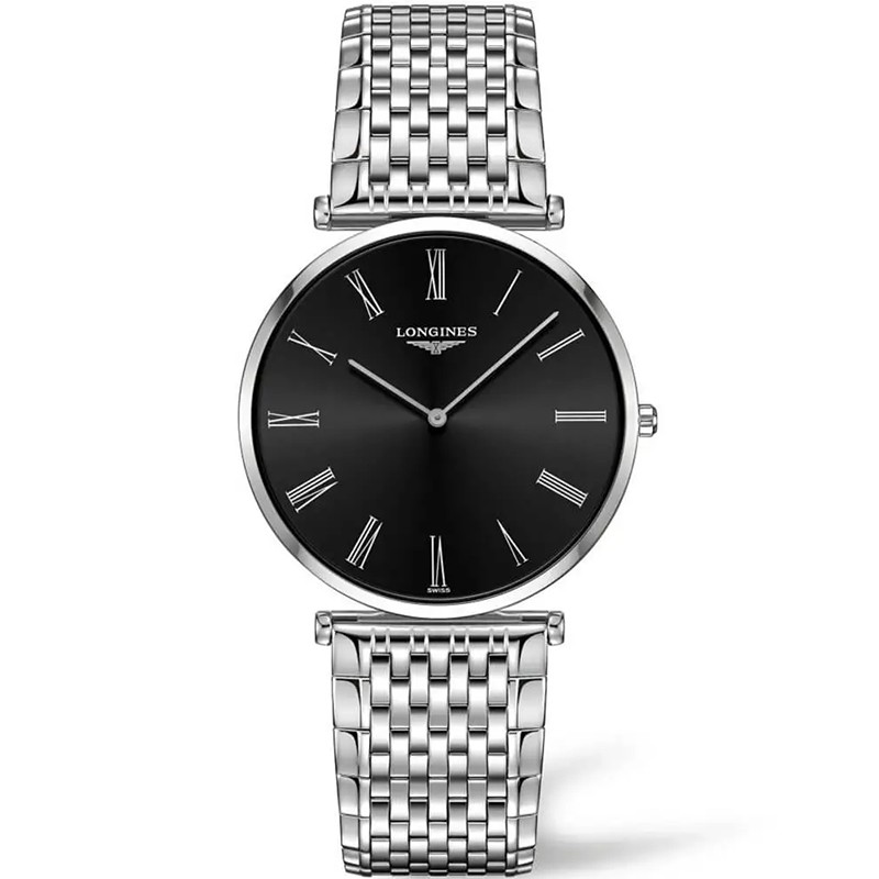 Купить Наручные часы Longines L4.766.4.51.6 Elegance в Sibtime Наручные часы Longines L4.766.4.51.6 Elegance
