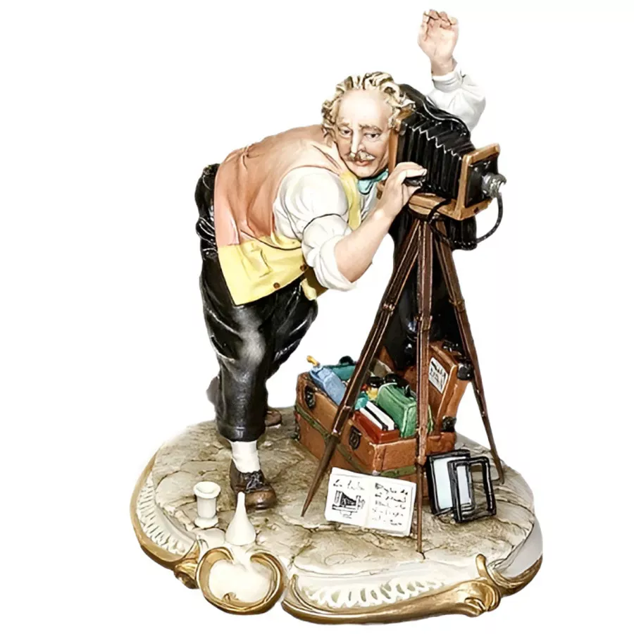 Porcellane Principe 722/PP Статуэтка Фотограф 