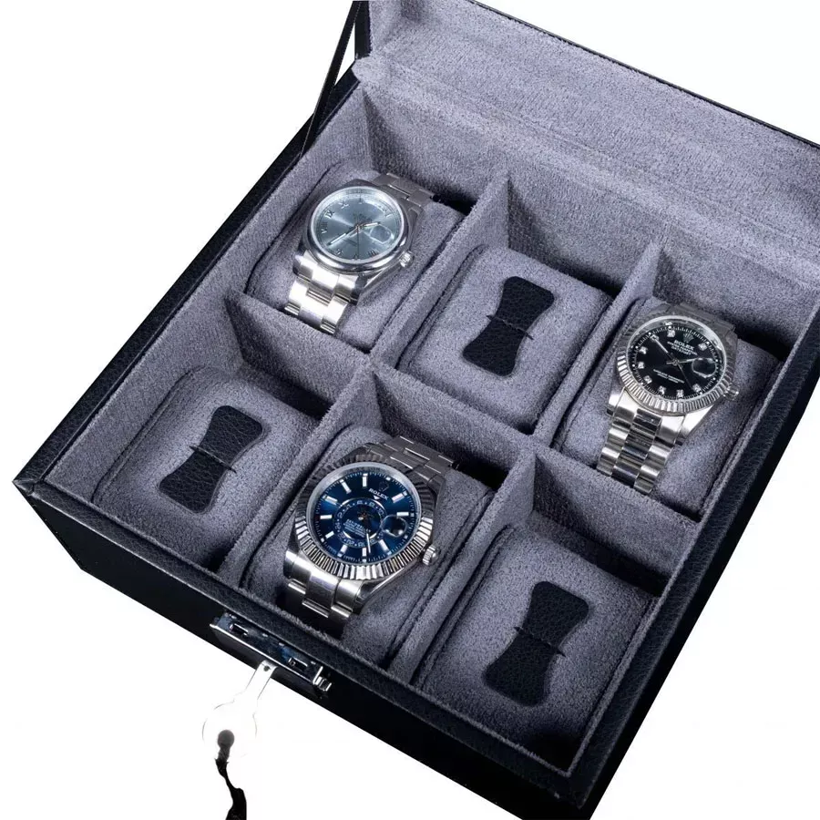 TIMESTORY Шкатулка для 6 часов TIMESTORY  Leather 06MB  Фото 3