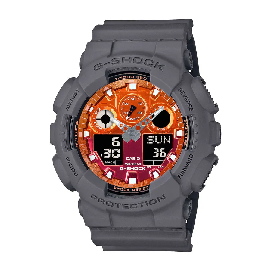 Casio G-Shock GA-100FL-8A  Фото 1