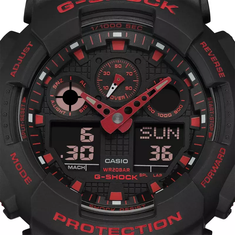 Casio G-Shock GA-100BNR-1A  Фото 10