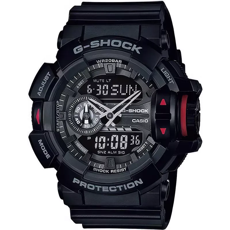 Casio G-Shock GA-400-1B  Фото 1