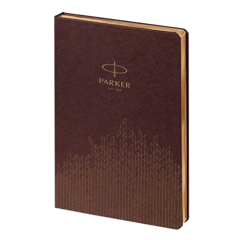 Parker P1_1115905 Ежедневник недатированный, коричневый c нанесением Logo  Фото 1