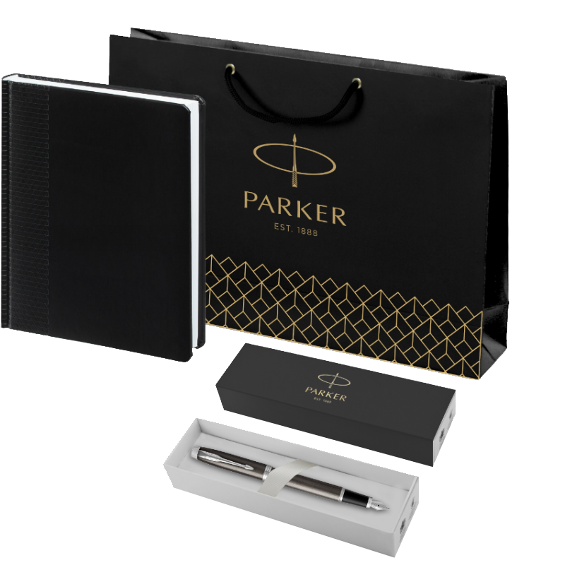 Parker Набор: Пер. ручка IM Core Dark Espressol CT FP (1931650) + Ежедн.чер. недат.(193_2645.301650) 