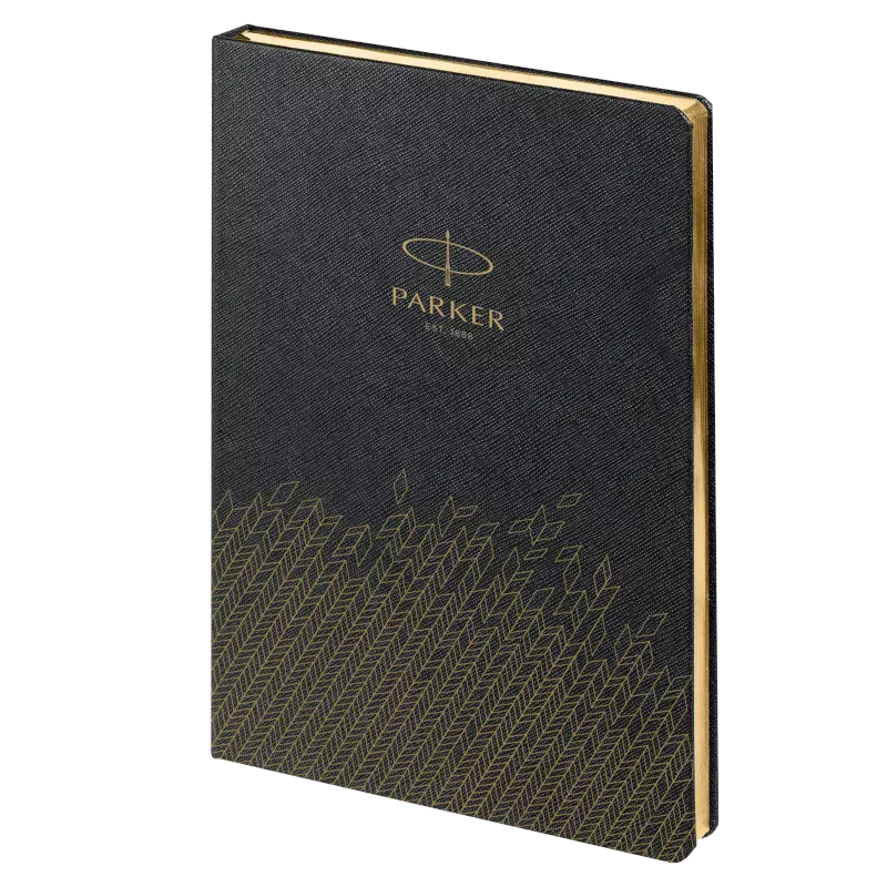 Parker P_1113305 Ежедневник недатированный, черный c нанесением Logo  Фото 2