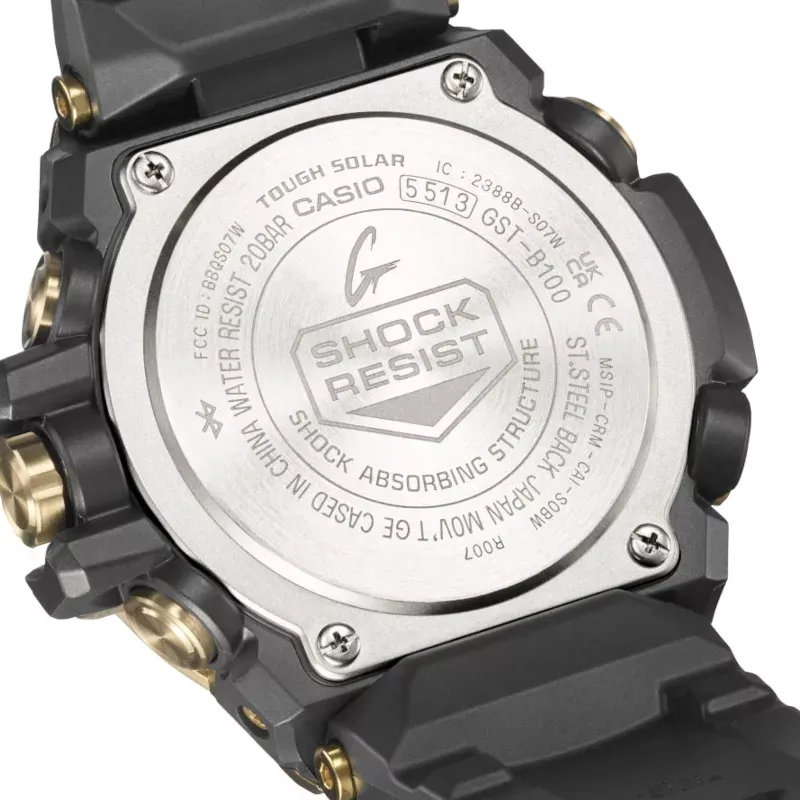Casio G-Shock GST-B100GB-1A9  Фото 3