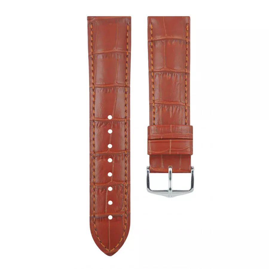 HIRSCH Ремешок 0102 80 70 22 Silver Sette Duke 