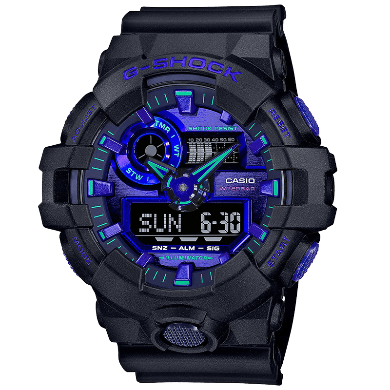 Casio G-Shock GA-700VB-1A  Фото 1