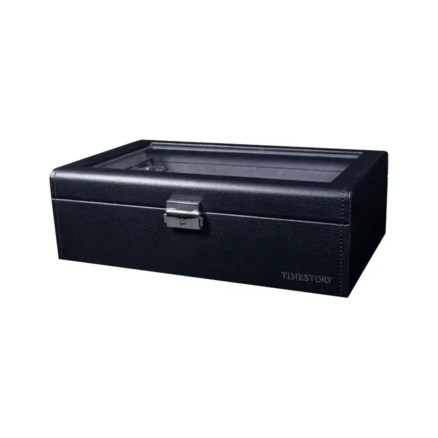 TIMESTORY Шкатулка для 10 часов TIMESTORY Leather 010MB  Фото 1