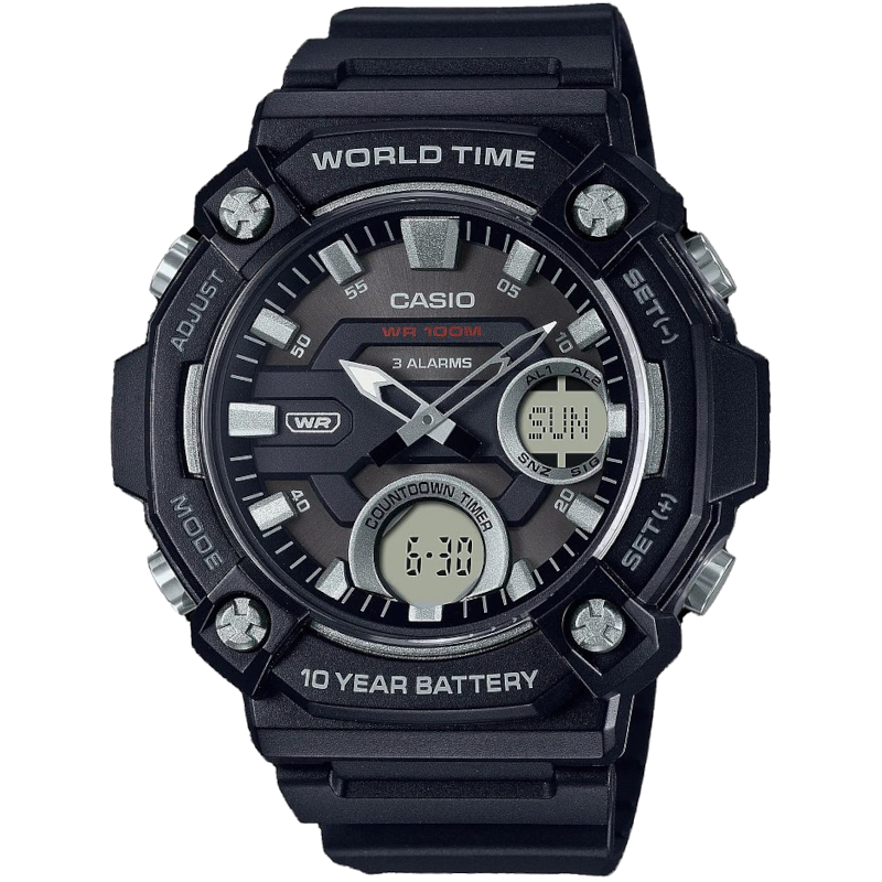 Купить Наручные часы Casio Collection AEQ-120W-1A в Sibtime Наручные часы Casio Collection AEQ-120W-1A
