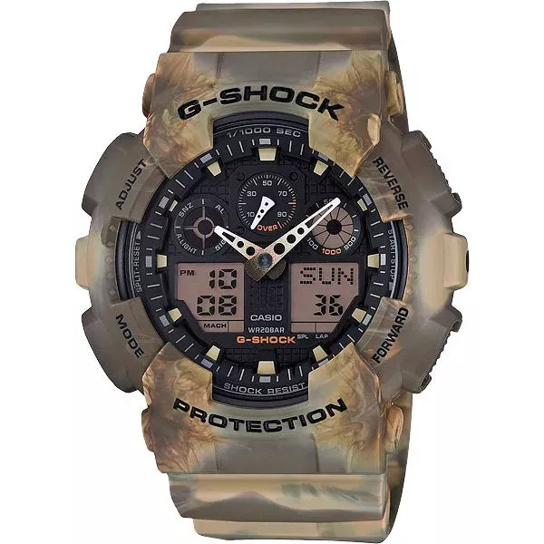 Casio G-Shock GA-100MM-5A  Фото 1