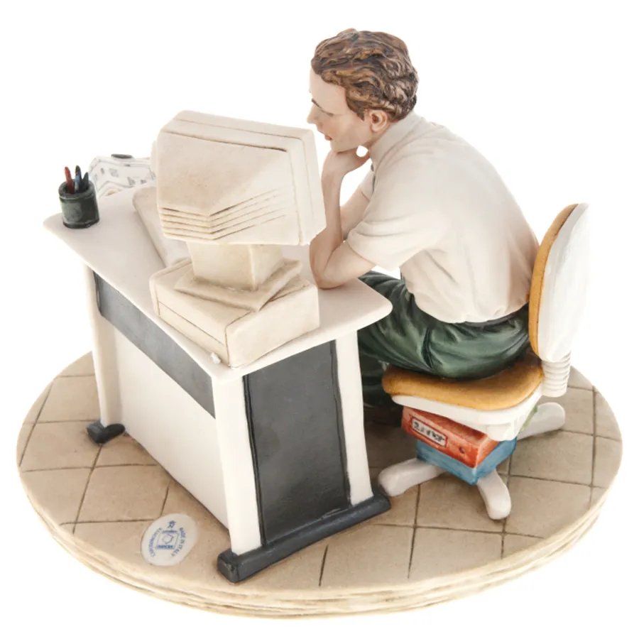 Porcellane Principe 812/PP Статуэтка "Инженер"  Фото 4