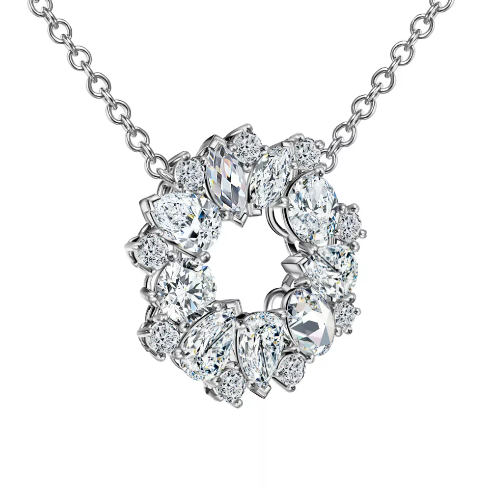 ALROSA Diamonds 5H607311S Колье  Фото 1