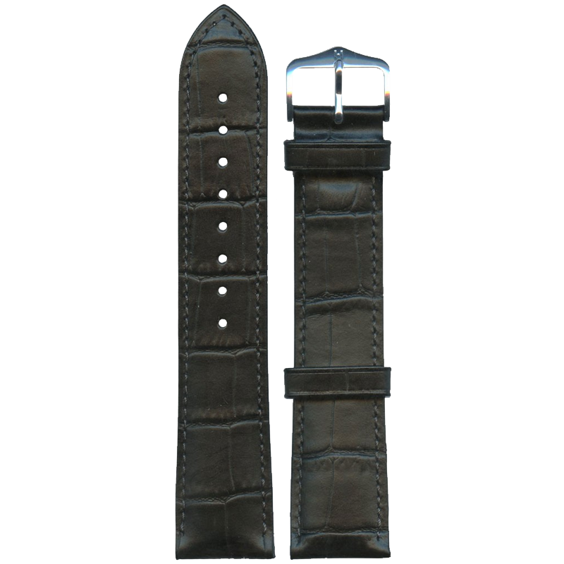 HIRSCH Ремешок 0102 82 50 22 Silver Sette Duke XL 