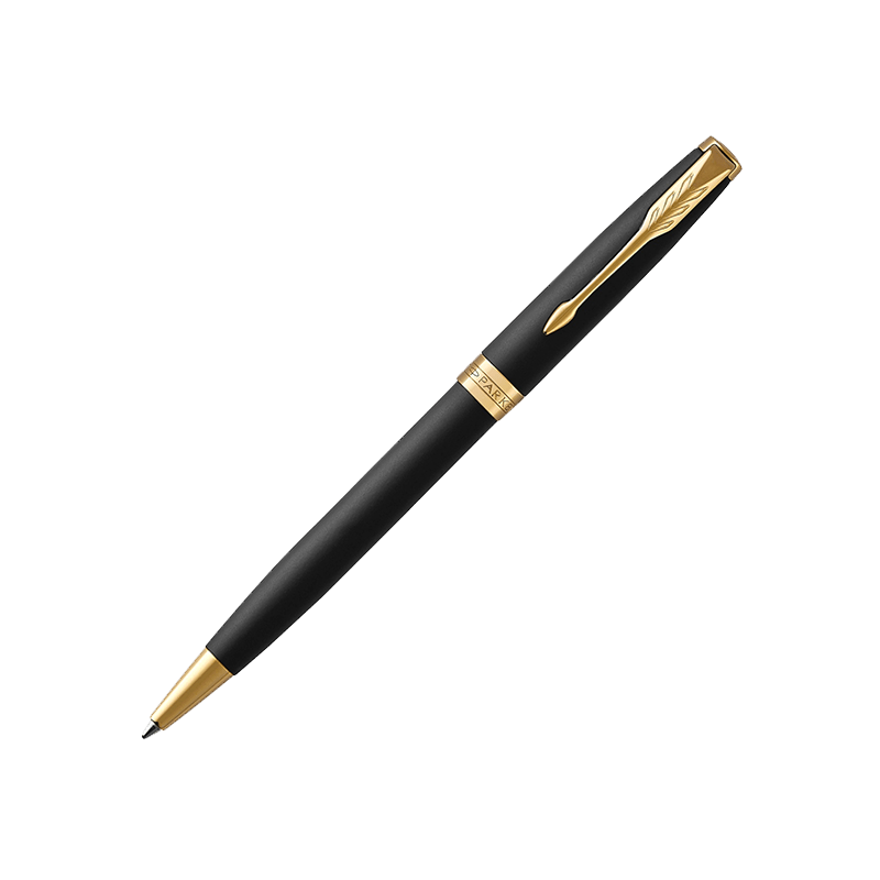 Parker K528N Sonnet Matte Black GT BP (1931519)  Фото 1