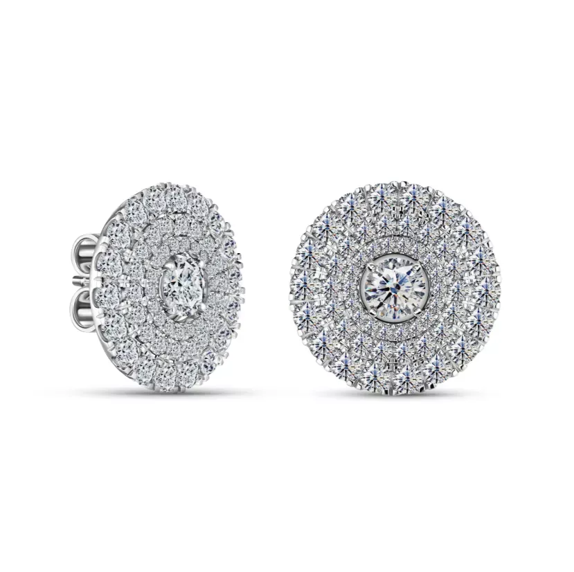 ALROSA Diamonds 9P306A21S Пуссеты  Фото 1