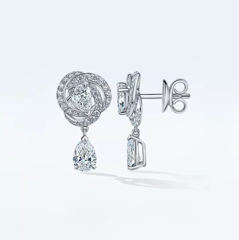 ALROSA Diamonds 1WA09311S Серьги  Фото 2