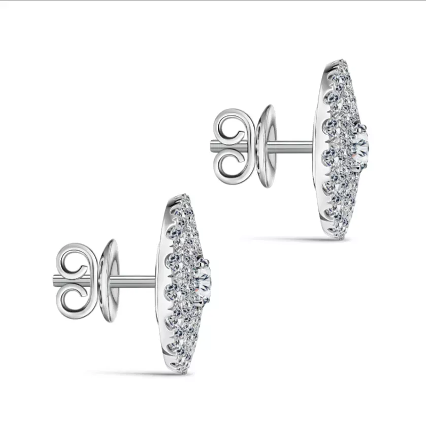 ALROSA Diamonds 9P306A21S Пуссеты  Фото 2