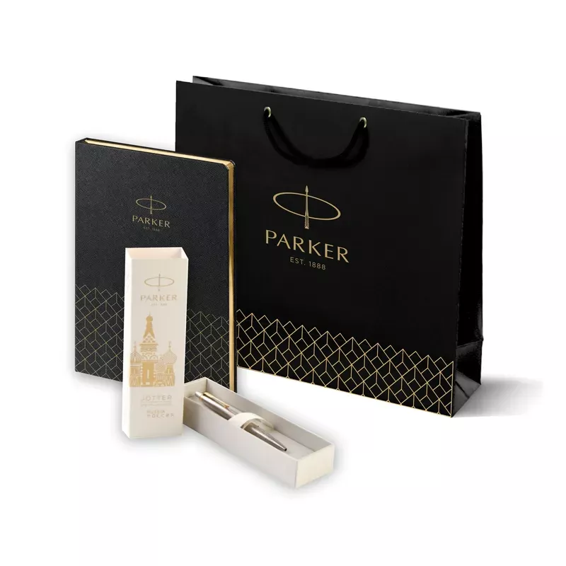 Parker Набор:Шар.ручка Jotter Russia SE GT BP (2126175) + Ежедневник черн. недат. (2121110_5336175)  Фото 4